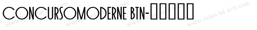 ConcursoModerne BTN字体转换